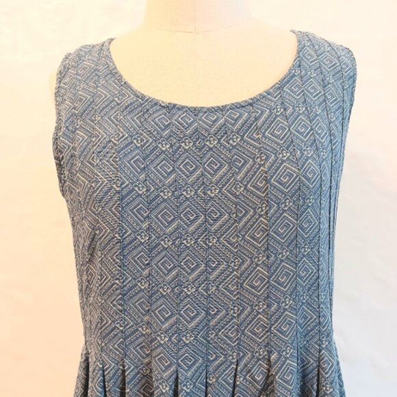 Gap rayon soft summer sleeveless tie back dress. Large - Picture 7 of 10